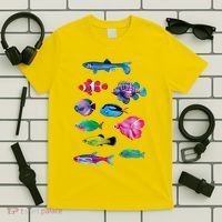 Colorful Fishes T-Shirt thumb 5
