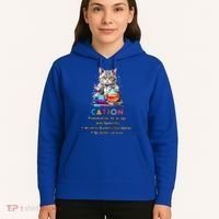 Cation Funny Chemistry Humor Science Teacher Cat Pun Gift Hoodie thumb 5