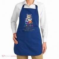 Cation Funny Chemistry Humor Science Teacher Cat Pun Gift Apron thumb 2