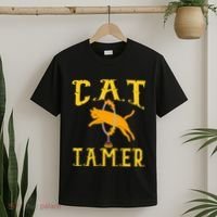 Circus Funny Cat Tamer Cat Tamer Costume T-Shirt thumb 2