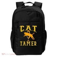 Circus Funny Cat Tamer Cat Tamer Costume Backpack thumb 0