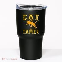 Circus Funny Cat Tamer Cat Tamer Costume Tumbler thumb 0