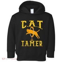Circus Funny Cat Tamer Cat Tamer Costume Toddler Hoodie thumb 0