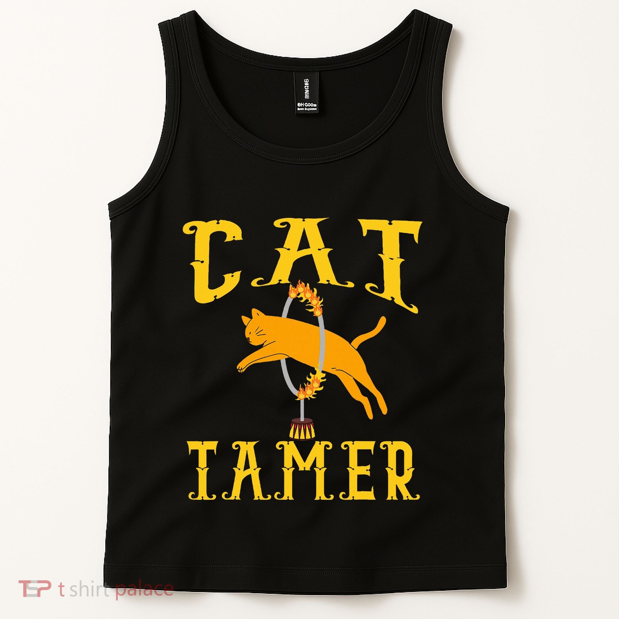 Circus Funny Cat Tamer Cat Tamer Costume Tank Top
