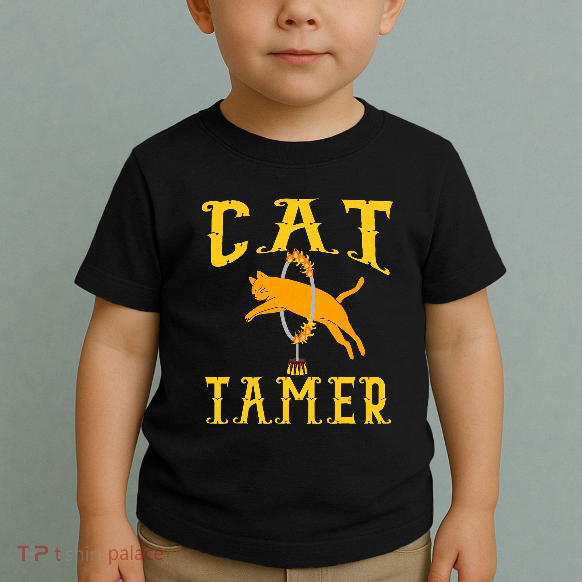 Circus Funny Cat Tamer Cat Tamer Costume Toddler T-Shirt