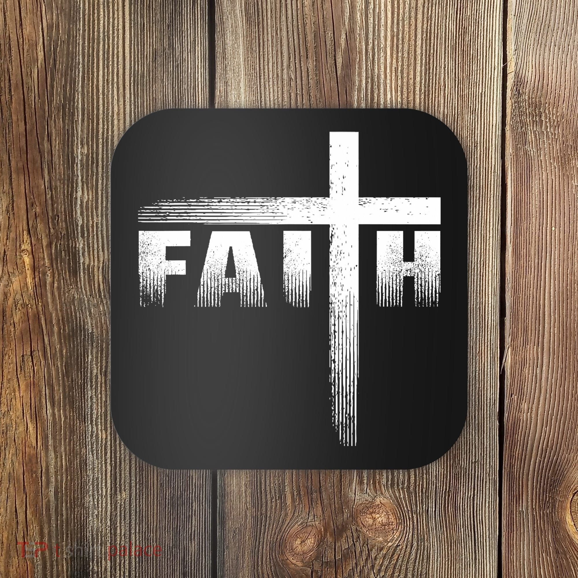 Christian Faith Cross Christian Faith Cross Coaster