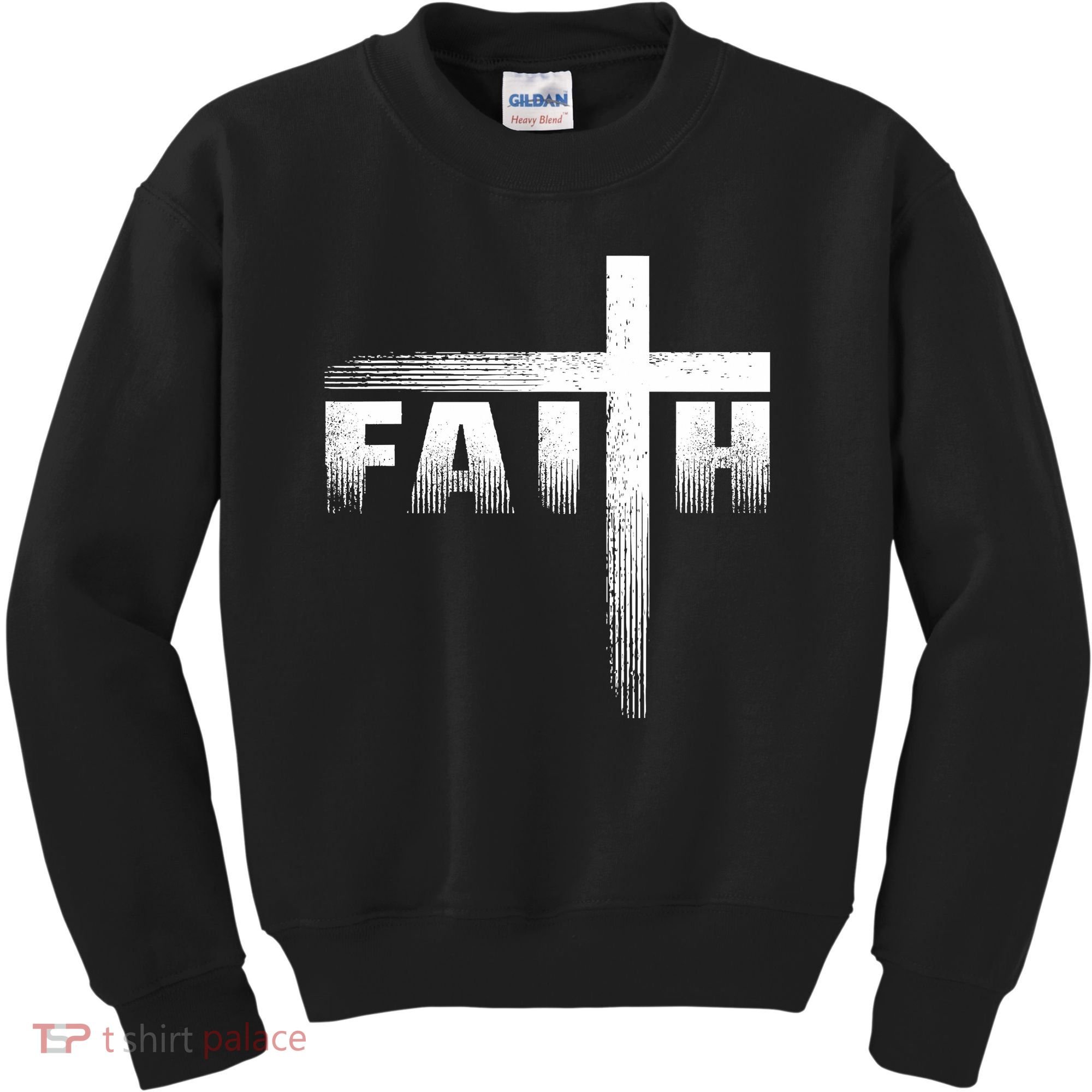 Christian Faith Cross Christian Faith Cross Kids Sweatshirt