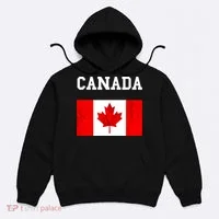 Canada Flag Canadian Flag Canadian Roots Maple Leaf Hoodie thumb 0