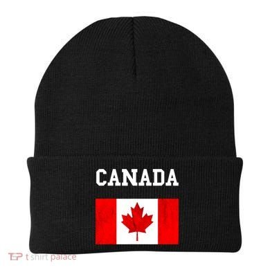 Canada Flag Canadian Flag Canadian Roots Maple Leaf Beanie