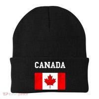 Canada Flag Canadian Flag Canadian Roots Maple Leaf Beanie thumb 0