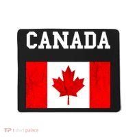 Canada Flag Canadian Flag Canadian Roots Maple Leaf Mousepad thumb 0