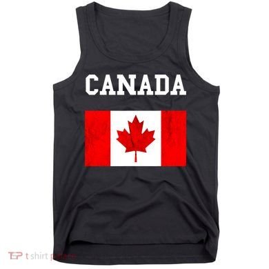 Canada Flag Canadian Flag Canadian Roots Maple Leaf Tank Top