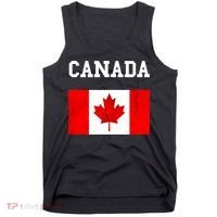 Canada Flag Canadian Flag Canadian Roots Maple Leaf Tank Top thumb 0