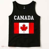 Canada Flag Canadian Flag Canadian Roots Maple Leaf Tank Top thumb 2