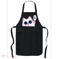 Cute Funny Cat Anime Meme Nah Id Win Gojo Cat Apron thumb 0