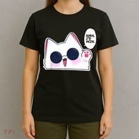Cute Funny Cat Anime Meme Nah Id Win Gojo Cat T-Shirt thumb 4