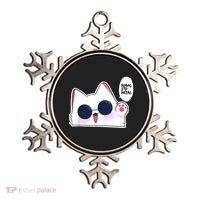 Cute Funny Cat Anime Meme Nah Id Win Gojo Cat Ornament thumb 0