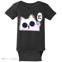 Cute Funny Cat Anime Meme Nah Id Win Gojo Cat Baby Bodysuit thumb 0