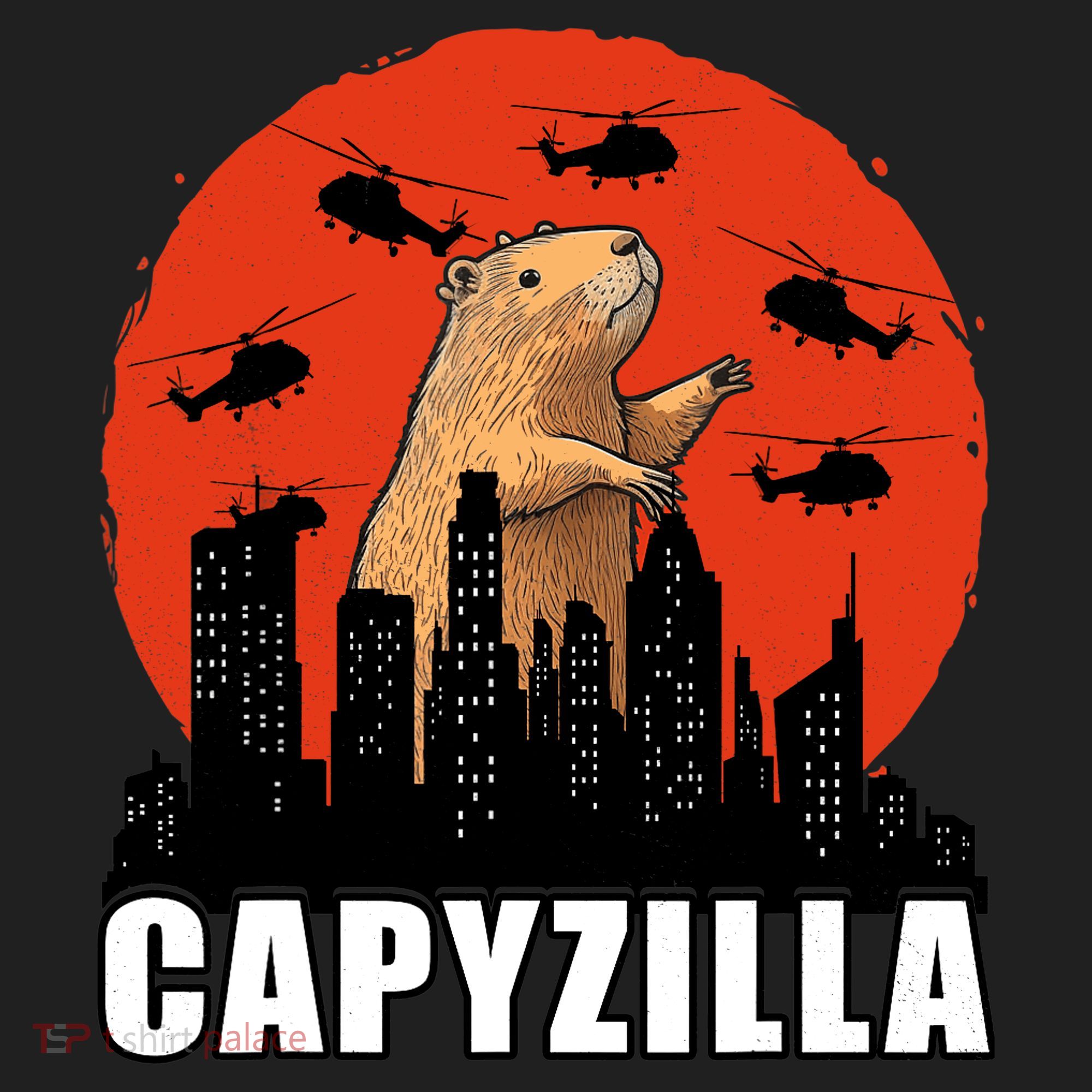 Capybara Funny Capybara Rodent Capyzilla Funny Women's Sweatshirt