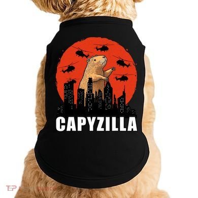 Capybara Funny Capybara Rodent Capyzilla Funny Doggie Tank