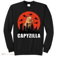 Capybara Funny Capybara Rodent Capyzilla Funny Sweatshirt thumb 0
