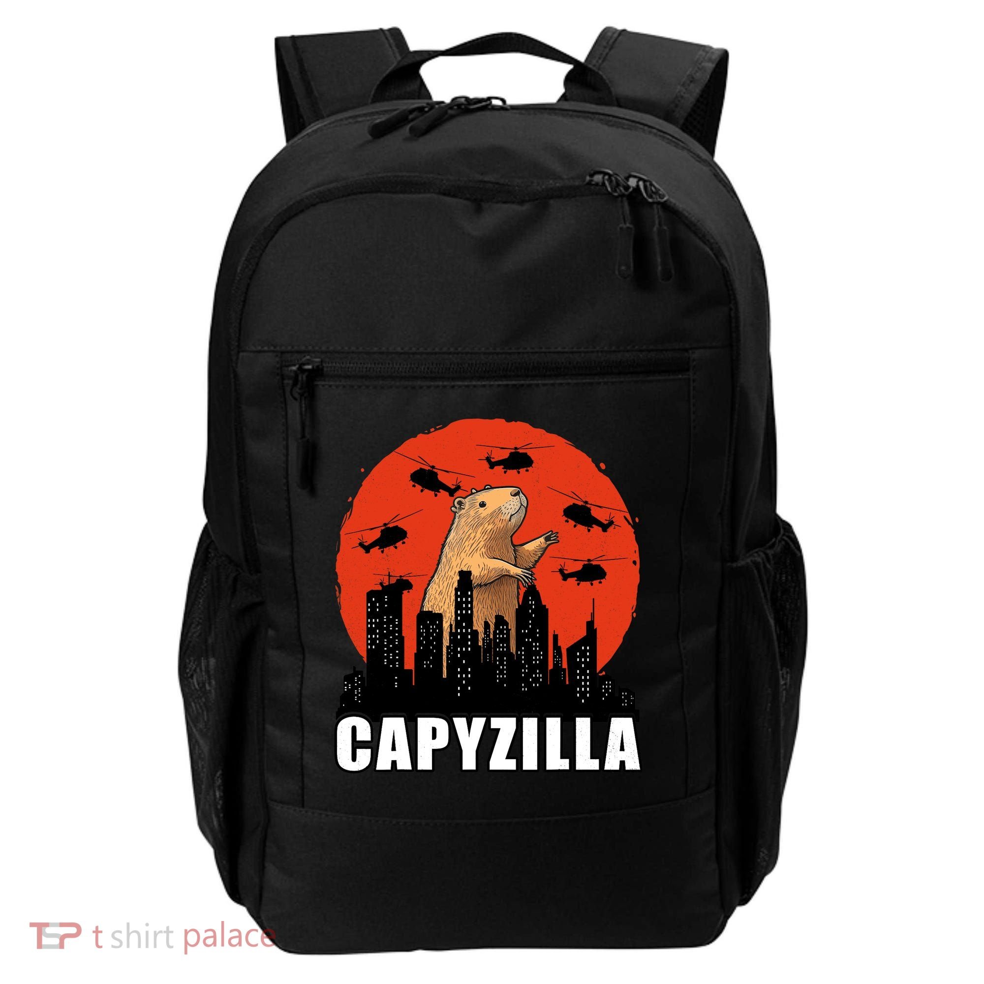 Capybara Funny Capybara Rodent Capyzilla Funny Backpack