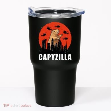 Capybara Funny Capybara Rodent Capyzilla Funny Tumbler