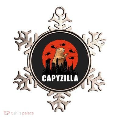Capybara Funny Capybara Rodent Capyzilla Funny Ornament