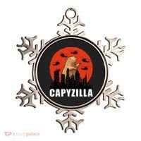 Capybara Funny Capybara Rodent Capyzilla Funny Ornament thumb 0