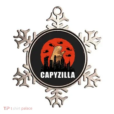 Capybara Funny Capybara Rodent Capyzilla Funny Ornament