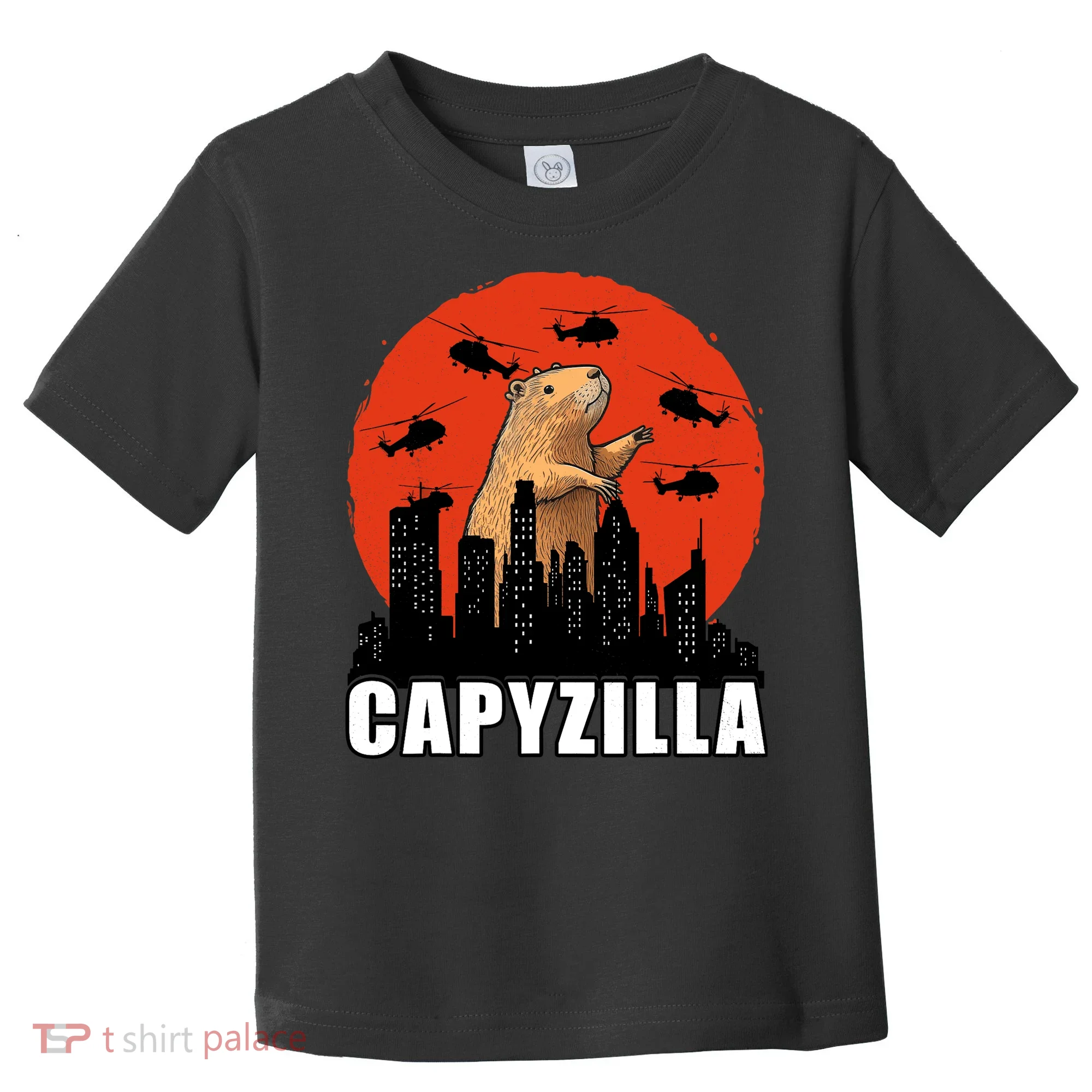 Capybara Funny Capybara Rodent Capyzilla Funny Toddler T-Shirt