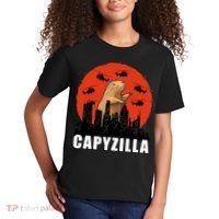 Capybara Funny Capybara Rodent Capyzilla Funny Kids T-Shirt thumb 2