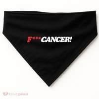 Colby Fuck Cancer USA-Made Doggie Bandana thumb 0
