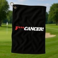 Colby Fuck Cancer Golf Towel thumb 1