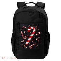 Christmas Flying Candy Cane Lover Taster Red And White Woman Backpack thumb 0