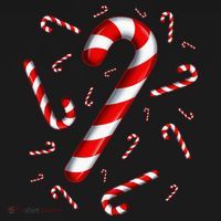 Christmas Flying Candy Cane Lover Taster Red And White Woman Women's Hoodie thumb 2