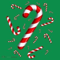 Christmas Flying Candy Cane Lover Taster Red And White Woman Hoodie thumb 7