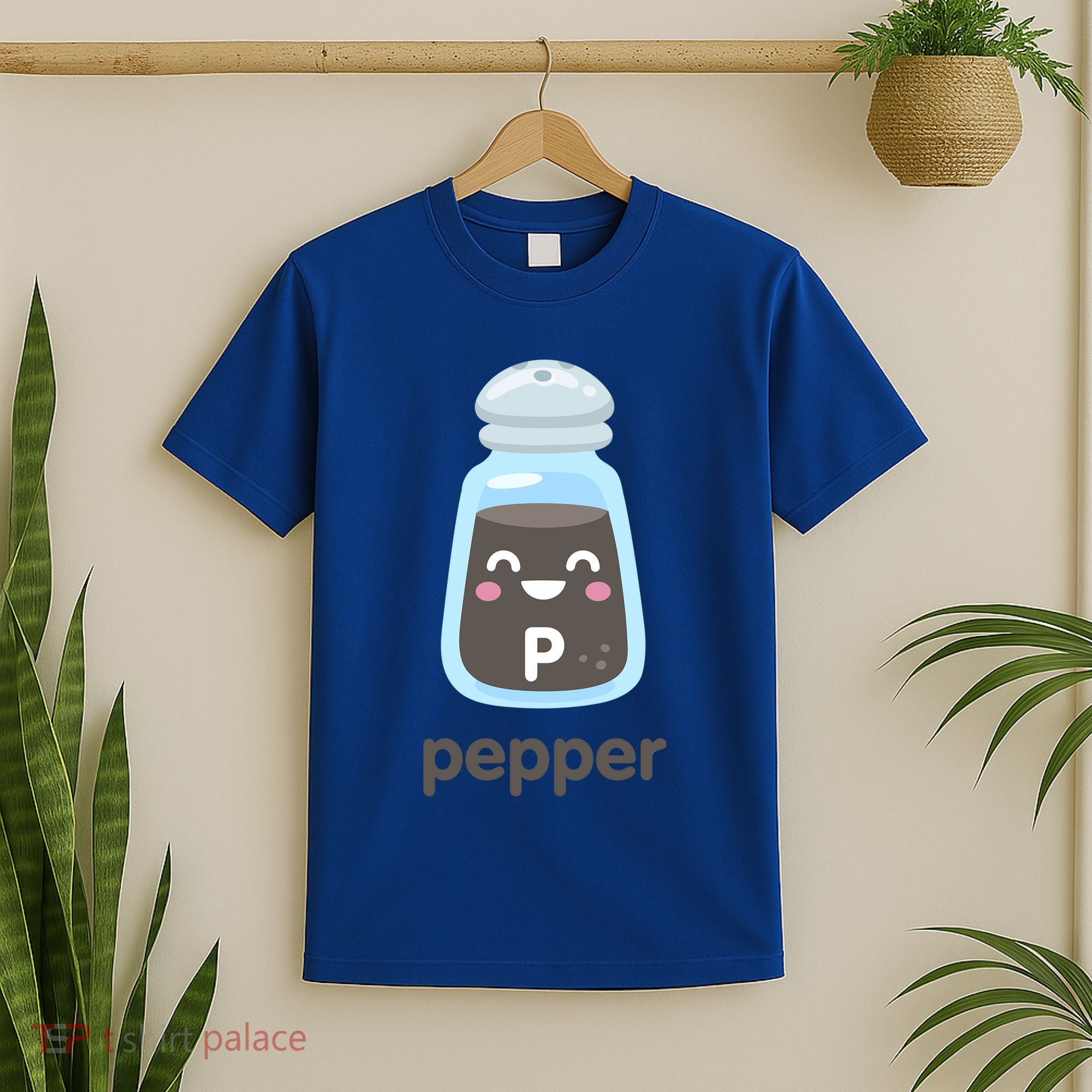 Costume For Couples Salt And Pepper Matching Halloween Cute Gift T-Shirt