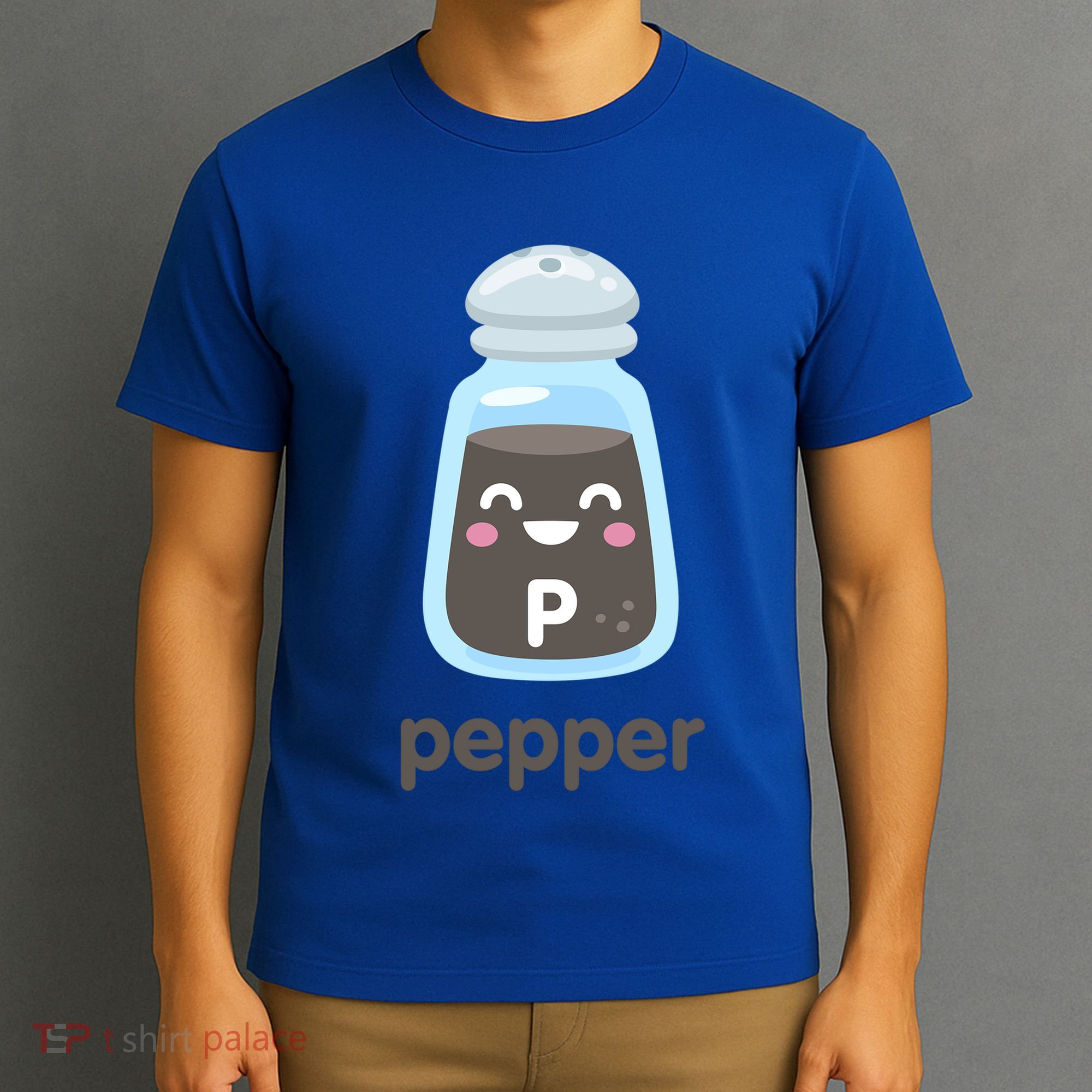 Costume For Couples Salt And Pepper Matching Halloween Cute Gift T-Shirt