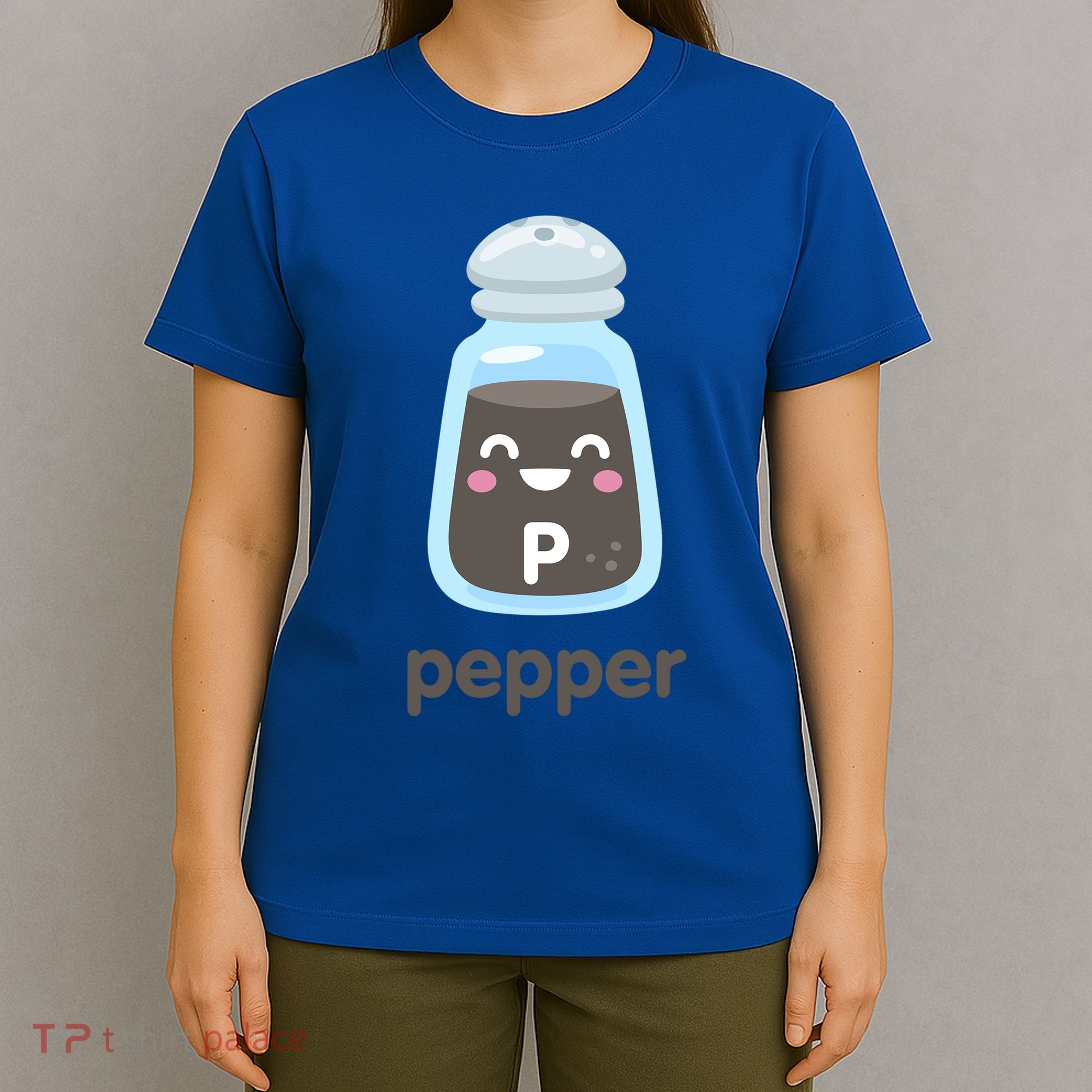Costume For Couples Salt And Pepper Matching Halloween Cute Gift T-Shirt