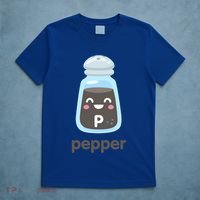 Costume For Couples Salt And Pepper Matching Halloween Cute Gift T-Shirt thumb 5