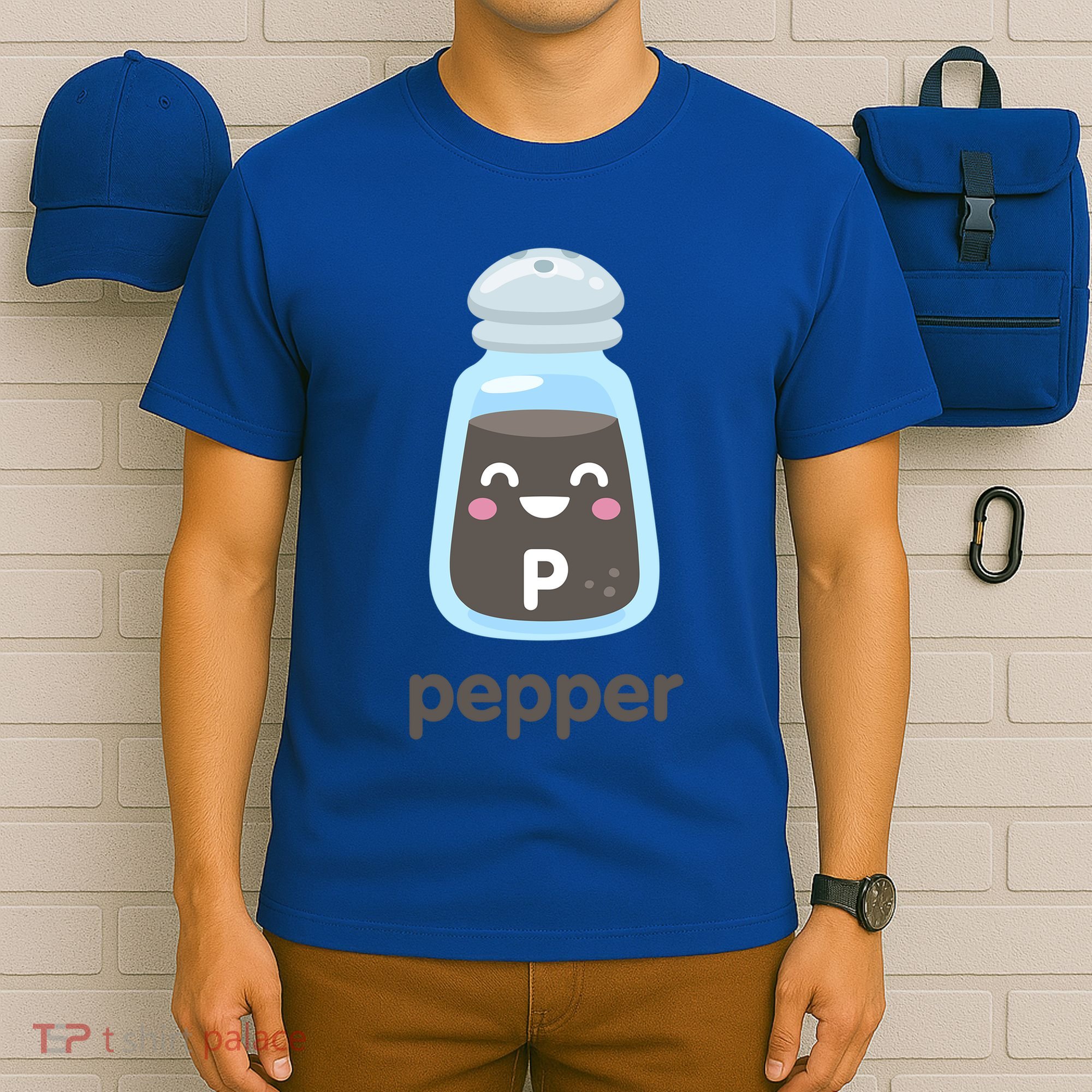 Costume For Couples Salt And Pepper Matching Halloween Cute Gift T-Shirt