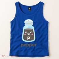 Costume For Couples Salt And Pepper Matching Halloween Cute Gift Tank Top thumb 2