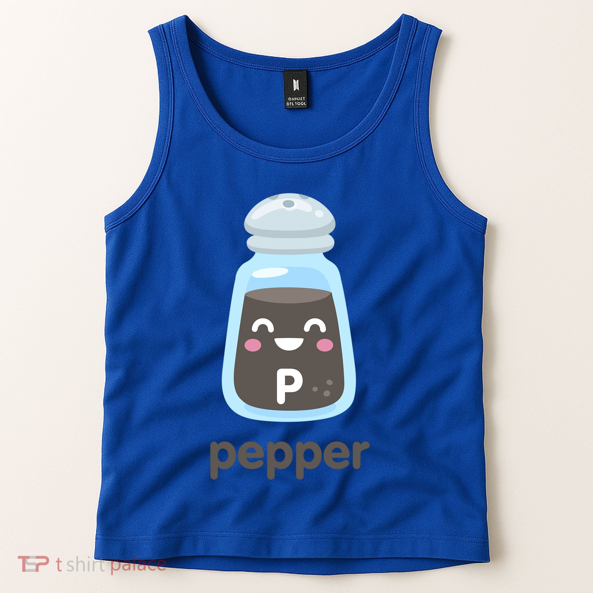 Costume For Couples Salt And Pepper Matching Halloween Cute Gift Tank Top