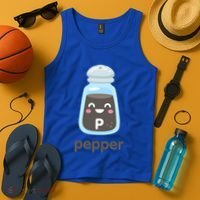 Costume For Couples Salt And Pepper Matching Halloween Cute Gift Tank Top thumb 4