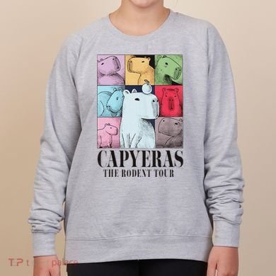 Capyeras Funny Capybara Color Concert Women's Sweatshirt