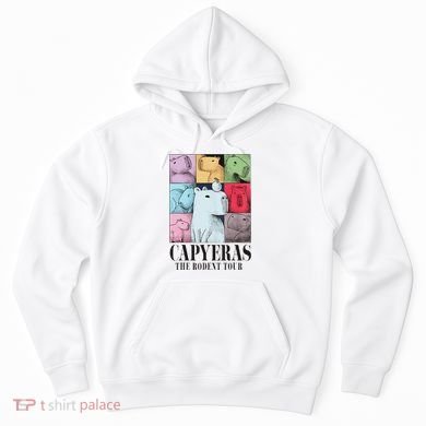 Capyeras Funny Capybara Color Concert Hoodie