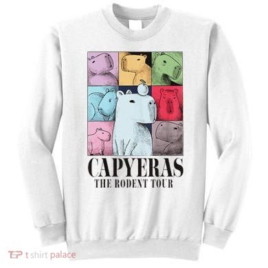 Capyeras Funny Capybara Color Concert Sweatshirt