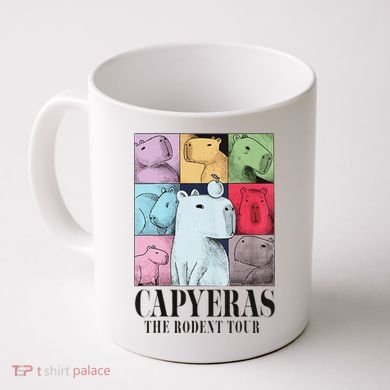 Capyeras Funny Capybara Color Concert Coffee Mug