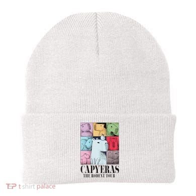 Capyeras Funny Capybara Color Concert Beanie